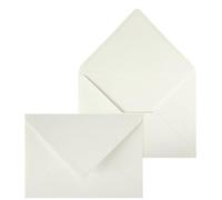 Netuno 20 enveloppes côtelées couleur blanc C5 162 x 229 mm 160g grande enveloppe texturée enveloppes élégantes pour documents A5 lettres mariage anniversaire Noël invitations cartes de voeux