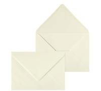 Netuno 20 enveloppes écrues élégantes C5 162 x 229 mm 120g grande enveloppe rabat pointu enveloppes colorées pour documents A5 lettres mariage anniversaire Noël invitations cartes de voeux