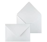 Netuno 20 enveloppes nacrées couleur blanc C5 162 x 229 mm 120g grande enveloppe brillante enveloppes élégantes pour documents A5 lettres mariage anniversaire Noël invitations cartes de voeux