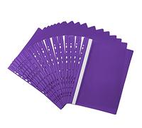 Netuno 20x chemise à lamelle perforée violette pour documents