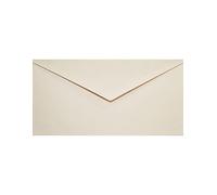 Netuno 25 enveloppes biscuit DL 110x220 mm chic et festives
