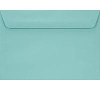 Netuno 25 enveloppes bleu clair C6 114x162 mm sophistiquées et chic