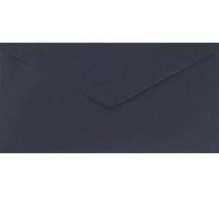 Netuno 25 enveloppes bleu foncé DL 110x220 mm distinguées et élégantes