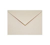 Netuno 25 enveloppes crème foncé C6 114x162 mm chic et festives