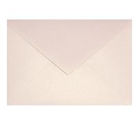 Netuno 25 enveloppes nacrées or rose C6 162x114 mm chic et raffinées