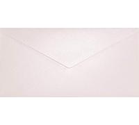 Netuno 25 enveloppes nacrées rose clair DL 220x110 mm chic et raffinées