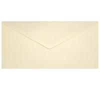 Netuno 25 enveloppes nacrées vanille DL 220x110 mm chic et raffinées
