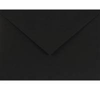 Netuno 25 enveloppes noires C6 114x162 mm élégantes et raffinées