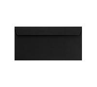 Netuno 25 enveloppes noires DL 110x220 mm chic et festives