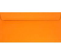 Netuno 25 enveloppes orange DL 110x220 mm modernes et raffinées