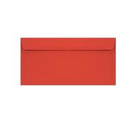 Netuno 25 enveloppes rouges DL 110x220 mm chic et festives