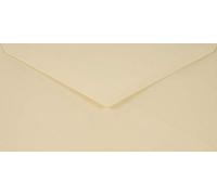 Netuno 25 enveloppes vanille DL 110x220 mm élégantes et raffinées