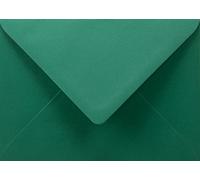 Netuno 25 enveloppes vert foncé B6 125 x 175 mm 90g Burano English Green enveloppes colorées enveloppe couleur enveloppe faire-part pour invitations cartes de vœux mariage cartes postales lettres