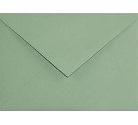 Netuno 25 enveloppes vertes C6 114x162 mm chic et festives