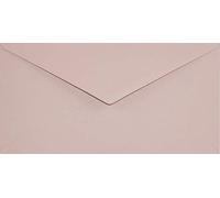 Netuno 25 enveloppes vieux rose DL 110x220 mm classiques et soignées