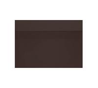Netuno 25 grandes enveloppes marron foncé C5 162x229 mm chic et festives