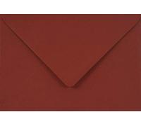 Netuno 25 grandes enveloppes rouge foncé C5 162x229 mm chic et festives