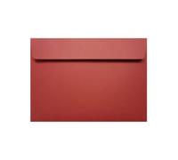 Netuno 25 grandes enveloppes rouges C5 162x229 mm chic et festives