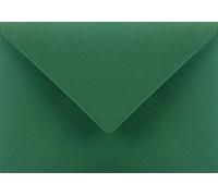 Netuno 25 grandes enveloppes vert foncé C5 162x229 mm chic et festives