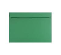 Netuno 25 grandes enveloppes vert foncé C5 162x229 mm chic et festives