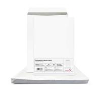 Netuno 50 enveloppes d’expédition blanches B4 250 x 353 mm 100g grandes pochettes d’expédition enveloppes commerciales grand format pour lettres documents factures contrats enveloppe postale