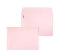 Netuno 50 enveloppes élégantes couleur rose pastel C5 162 x 229 mm 120g grande enveloppe rabat droit enveloppes colorées pour documents A5 lettres mariage anniversaire invitations cartes de voeux