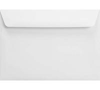 Netuno 500 enveloppes blanches C6 114x162 mm pour invitations | 120g Aster Smooth White · enveloppes classiques pour mariage, baptême, communion, faire-part, confirmation & cartes de vœux