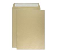 Netuno 500 enveloppes d’expédition brunes B5 176x250 mm 80g grandes pochettes d’expédition sans fenêtre enveloppes commerciales grand format pour lettres documents factures contrats enveloppe postale