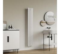 [neu.haus] Radiateur à Panneau Simple Radiateur Design Plat Chauffage Central pour Salon Chambre Salle de Bain 438 W Acier 160 x 24 cm Blanc