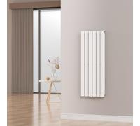 Radiateur plat 'Nore' Blanc 120x45cm Double couche 1140W