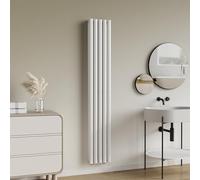 Radiateur tubulaire 'Nore' Blanc 180x30cm Double couche 1122W
