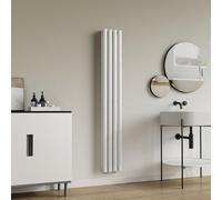 Radiateur tubulaire 'Nore' Blanc 160x24cm Double couche 812W