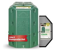 Neudorff 775 DuoTherm Composteur Thermique avec grilles de Protection Anti-rongeurs 530 l