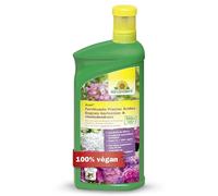Neudorff Azet Engrais hortensias & rhododendrons - Engrais liquide naturel avec fer pour une floraison luxuriante et des hortensias, rhododendrons, azalées et camélias résistants, 1 L