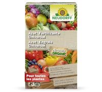 Neudorff Azet Engrais Universel - Engrais organique avec mycorhizes pour récoltes abondantes et plantes robustes, action rapide et longue durée, pour jardin et potager, 1 kg