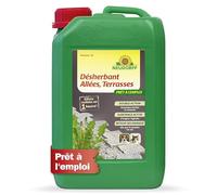 Neudorff Finalsan Désherbant Allées, Terrasses 3 L - Combat les mauvaises herbes et la mousse telles que les pissenlits. Sans glyphosate, prêt à l'emploi