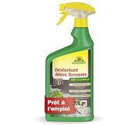 Neudorff Finalsan Désherbant Allées, Terrasses prêt à l'emploi - Combat les mauvaises herbes et la mousse telles que les pissenlits. Sans glyphosate, 1 L