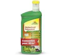 Neudorff Finalsan Désherbant Polyvalent - Combat les mauvaises herbes et la mousse telles que les pissenlits. Sans glyphosate, Concentré pour 60m², 1 L