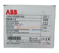 Neuf 1PCS ABB MS325-1.6 Moteur Circuit Disjoncteur 1-1.6A