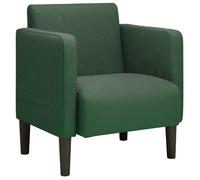 ""NEUF 2026"" CHIC Chaise de canapé, SWEETY, Fauteuil 1 PLACE, accoudoirs, vert foncé 54 cm tissu velours côtelé FF5446