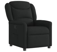 ""NEUF 2026"" CHIC Fauteuil inclinable réglable, SWEETY, inclinaison manuelle, Noir tissu, 78x95x100 cm FF4233