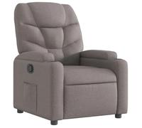 ""NEUF 2026"" CHIC Fauteuil inclinable réglable, SWEETY, inclinaison manuelle, Taupe tissu, 74x89x100 cm FF4047