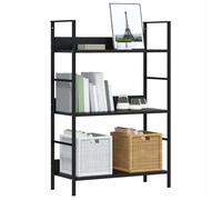 Neuf& 2654 Organisateur étagère - vidaXL - CHIC Bibliothèque à 3 niveaux noir 60x27 6x90 5 cm bois d'ingénierie - Design classique