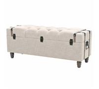 Neuf& 9413 Meuble d'entrée Couloir - VIDAXL - CHIC - Ensemble de bancs de rangement 3 pcs Bois massif et acier27.9 kg
