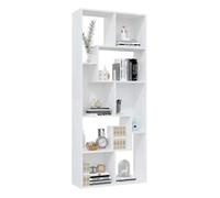 Neuf& 9871 Organisateur étagère - vidaXL - CHIC Bibliothèque Blanc 67x24x161 cm Bois d'ingénierie - Design classique