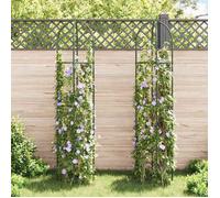 NEUF®ARCHE/Meuble de jardin - BESTMEUBLE - Portillon ornemental de jardin - Fer forgé 122x20,5x139cm Arche de jardin - en forme de t