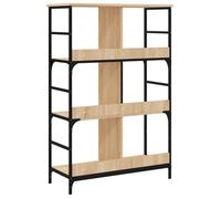 NEUF Bibliothèque/Meuble de salon/bureau - Étagère Escalier de livres, chêne sonoma 78,5 x 33 x 117,5cm ,Bois d'ingénierie FR00_8847