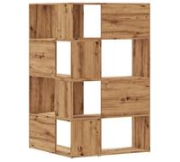 NEUF Bibliothèque/Meuble de salon/bureau - Étagère Escalier de livres, d'angle 4 niveaux chêne artisanal ,Bois ingénierie FR00_7275