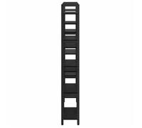 NEUF Bibliothèque/Meuble de salon - Étagère Escalier de livres, Étagère Chêne noir 156 x 25 x 167cm ,Bois d'ingénierie FR00_85076666
