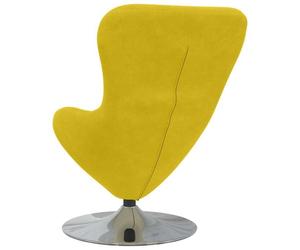 NEUF Fauteuil de Rela x ation - pour adulte - œuf Jaune 63 x 73 x 90cm Velours - L63 x l73 x H90cm FR00_43590706269